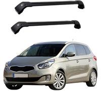 zjxwnb Baca Coche Coche Barras Techo para Kia Carens Rondo 2013 2014 2015 2016 2017 2018 2019 2020, Portaequipajes Barra Transversal Barras Rieles Cruzados Techo Transversales,B