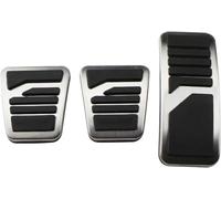 zjxwnb Coche Pedales Cubierta para Zotye T600 RS9 T300 T500, Cubierta Almohadillas diseño automóvil Pedales Acelerador y Freno Pedal Embrague,A