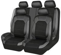 zjxwnb Fundas de Asientos de Coche para DAF 105 XF AB 2012, 106 XF AB 2013, XG, XG+, Protector Asiento Coche Piel Todo Incluido Interiores Trasero Delanteros,A/Grey