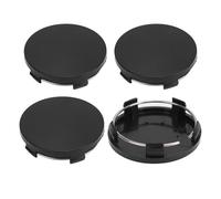zjxwzm 4Pcs Tapas del buje para Skoda Octavia IV Mk4 Liftback 2019-2024, Centro de Rueda de Coche Cubierta de La Etiqueta Auto Llantas Decorativa Accesorios,A Black-60mm