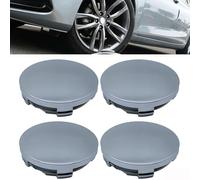zjxwzm 4Pcs Tapas del buje para Toyota Prius+ 2011-2017 60MM, Centro de Rueda de Coche Cubierta de La Etiqueta Auto Llantas Decorativa Accesorios,B Silver