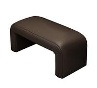 ZJYIGOWL Puf Otomano Puf Reposapiés para Salón Cómodos Pufs Otomanos Rectangulares Banco para El Pie De La Cama Taburetes Pufs De Suelo para Decoración del Hogar, Sofá Tocador(Black B,80cm)