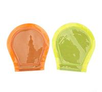 Zjythocyber 2 pezzi di pulitore/lavatore portatile per palline da golf, strumento impermeabile e leggero per la pulizia delle palline da golf con interno in spugna, accessorio pratico per