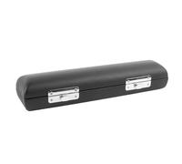 Zjythocyber Estuche para Flauta Dulce de 16 Orificios, Caja de Almacenamiento de Cuero para Flauta Dulce con Forro Suave y diseño de Ranura Segura, Estuche portátil a Prueba de Golpes