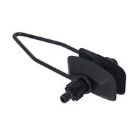 Zjythocyber Outboard Motor Flusher, Marine Grade Dual Feed Boat Motor Flusher with Fast Connection and Large Rectangular Ear Muffs for Outboard Engines on Boats Ships Yachts, Rubber PVC Steel