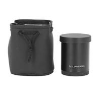 Zjythocyber Teleconvertidor 2X para Montura T, convertidor de Lente con Aumento 2X y Vidrio HD Multicapa, Extensor telefoto de aleación de Aluminio para Objetivos de 420-800 mm, 500 mm, 800 mm