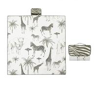 Zjyufy Alfombrilla 2 en 1 para debajo de la trona, tapete de juego de 51 pulgadas, impermeable, antideslizante, protector de suelo para silla alta, artes, manualidades, juego