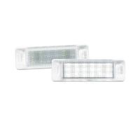 ZJYZYQ Reemplazo Lámpara Matricula Para Opel Para Astra F 1992-1998 Para Calibra 1989 1990 1991 1992 1993 1994-1997 2 Uds Luz LED Para Placa Matrícula Blanca