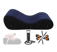 ZJZFL Cama Inflable Sillón reclinable Plegable para Exteriores,F-Manual