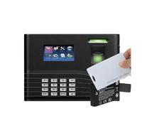 ZK IN01-A TCP/IP USB biométrico control de acceso puerta huellas dactilares y tiempo asistencia con batería lector tarjetas RFID opcional Dispositivo de registro(IN01-A-ID-Battery,English)