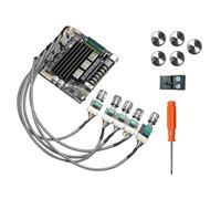 ZK ST21 Módulo de Placa amplificadora de Potencia de Sonido Digital de 2.1 Canales con Bluetooth 5.1 - Salida de 100W 100W 200W - Entradas de Tarjeta de Sonido USB AUX -