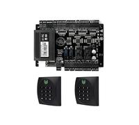 ZK WAN/LAN TCP/IP RS485 C3-200 Control de acceso + 2 teclados WG26/34 lector RFID