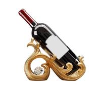 ZKALQECNF Adorno for Estante de Vino Tinto, decoración for gabinete y aparador for Sala Estar Cocina(Gold)