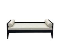 ZKALQECNF Banco de Pie de Cama Nuevo Taburete de Cama de Estilo Chino, Taburete de Madera Maciza for Dormitorio, Banco Largo, sofá Cama. Banco de Dormitorio(Medio)