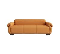 ZKALQECNF Banco de Pie de Cama Taburete de Cama for Dormitorio, Estilo Crema, for guardarropa, Cambiador, sofá de Sala de Estar, Banco for casa de Familia Banco de Dormitorio(Orange,Medio)
