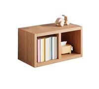 ZKALQECNF Biblioteca Organizador de Estante Escritorio, estantería pequeña Madera, Soporte exhibición for decoración Oficina