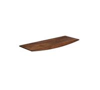 ZKALQECNF Estantes flotantes Largos, Estante de Pared rústico for Sala de Estar, Cocina, Oficina(Bruin,Pequeño)