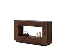 ZKALQECNF Gabinete de Entrada Almacenamiento Decorativo Madera, Mueble TV for Sala Estar, Mesa Auxiliar Adornos(Pequeño)