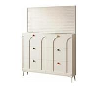 ZKALQECNF Gabinete de Zapatos inclinable, Entrada del hogar, Puerta Delgada, Consola, Estante for Dormitorio