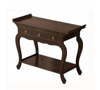 ZKALQECNF Mesa Consola de Altar Tradicional Gabinete Madera for Santuario Hermoso(Medio)