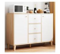 ZKALQECNF Organizar Gabinete Lateral for Cena, gabinete for el hogar, Estante de Almacenamiento Multifuncional for Cocina y Sala Estar for artículos Diversos Acceder(Blanco)