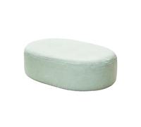 ZKBDBWTR Taburete Bajo, Pequeño Taburete Escalón, Reposapiés Bajo Escritorio, Puff Otomano Sofá, Entrada Hogar, Taburete Salón Dormitorio Oficina(Green,X-Large)