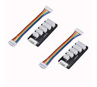 ZkeeShop 2Pcs JST-XH 2S-6S Balance Board Charger Extend Expansion Board Adapter