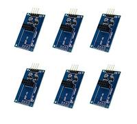 ZkeeShop 6Pcs Serial Wireless WiFi ESP8266 ESP01 3.3V 5V ESP-01 Serial Adapter Module for Arduino