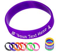 Zkgiftsdz Granel Personalizadas Silicona Pulsera Identificativa para Niños,Grabar Nombre y Número de Teléfono Correa Niños Antiperdida SOS Personalizada Pulseras Niños Goma Bandas