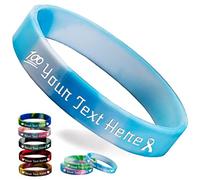 Zkgiftsdz Granel Personalizadas Silicona Pulsera Identificativa para Niños,Grabar Nombre y Número de Teléfono Correa Niños Antiperdida SOS Personalizada Pulseras Niños Goma Bandas