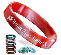 Zkgiftsdz Granel Personalizadas Silicona Pulsera Identificativa para Niños,Grabar Nombre y Número de Teléfono Correa Niños Antiperdida SOS Personalizada Pulseras Niños Goma Bandas