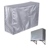 ZKGYUS 1 Pcs Funda para Aire Acondicionado Exterior, Cubre Aire Acondicionado Exterior, Impermeable,A Prueba de Nieve,A Prueba de Polvo,Protector Solar (80 x 30 x 57cm)