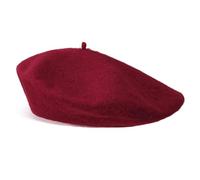 ZKGYUS Boina Francesa Mujer Boina Lana Chapela Vasca Boina Sombrero Cálido Beret Clásico Redondo Sombrero Artista Boina Pintor Boina para Mujeres y Niñas