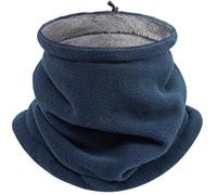 ZKGYUS Calentador de Cuello Vellón, braga cuello hombre invierno, braga cuello, Polaina Térmica de Cuello de Doble Capa, Braga para Cuello Invierno Lana Windstopper Bufanda Calentador Tubular Cuello