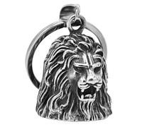 ZKGYUS Llavero Colgante Moto, Campana de Moto, Llavero de Campana Lucky Bell Inoxidable, Guardian Campana de Suerte para Moto, Soporte para Campanilla Moto, En una fina bolsa de terciopelo