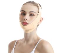 ZKGYUS V Line Lifting Mask Doble de Barbilla Cinturón de Elevación de Estiramiento Facial Correa Facial Reutilizable y Ajustable,Alta elasticidad al desgaste, no es fácil de deformar