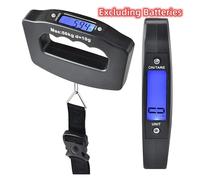 ZKLGS Balanzas de Portátiles, Minibáscula electrónica portátil de 50kg for el hogar, supermercado, Compra de Verduras, Gancho de Pesca, Paquete exprés, Equipaje(Type 2 Webbing 1pc)