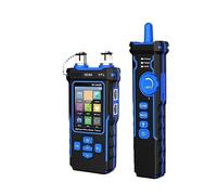 ZKLGS Comprobador de baterias Medidor de Potencia óptica de NF-8508, cinturón, Pantalla LCD, Longitud de Medida, Mapa de cableado, rastreador de Cable y probador de Cable de Red