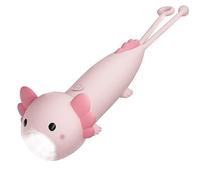 ZKLiLi Axolotl Linterna al aire libre para niños recargable, divertida y ligera Linterna para niños adecuada para acampar y explorar al aire libre, pasear por el perro, regalo de cumpleaños