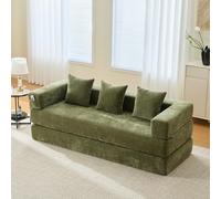 ZKLOEP Sofá modular de chenilla con bloque de felpilla, muy suave, se puede combinar libremente, con bolsillos laterales para almacenamiento y base antideslizante, perfecto para sala de estar, área de