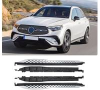 ZKNing Coche Barra Paso Lateral para Benz GLC X254 2023 2024, Antideslizantes Estribos Estribos Laterales Anti Choques Antiarañazos Faldones Laterales Coche Pedales Barra