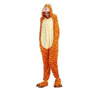 ZKomoL Pijama de una Pieza para Adultos, Unisex, Fiesta, Pijamas, Cosplay, Ropa de Dormir, Regalos, Disfraz, Navidad, Tigre (Jump Tiger), S