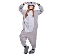 ZKomoL - Pijama enterizo de animal Kigurumi, unisex, ideal como disfraz para fiestas y cosplay, para adultos, Koala, M