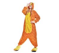 ZKomoL Pijamas, Onesies, Cosplay, Adulto, Unisex, Animales, Disfraz de Halloween, Vestido, Ropa de salón, 38, Tigre 3D, M