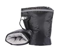 ZKSJFU 2 Piezas Manoplas Manillar De Moto para Suzuki Burgman 650 Executive AN650, Guantes Moto Invierno Impermeable Mantenerse Caliente Guantes para Manillar De Motocicleta,A