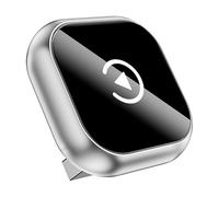 ZKSJFU Adaptador CarPlay Inalámbrico para Vauxhall Adam 2016 2017 2018 2019 2020, Android Auto, Conexión Bluetooth Rápida, Instalación Plug & Play,A-Silver