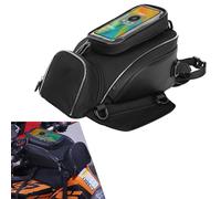 ZKSJFU Bolsa Deposito Moto para Aprilia RX 125 1984-2024, Impermeable Bolsa Sobredeposito Moto con Base Antideslizante, Compatible con GPS Y Teléfono Accesorios Moto
