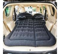 ZKSJFU Colchón Camping para Chevrolet Spark EUV 2025+, Cama Inflable Resistente con Bomba de Aire Rápida para Viajes en Coche y Descanso al Aire Libre,A-Black