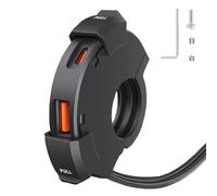ZKSJFU USB Moto para Aprilia Mana 850 2007-2016, Dual Interface con Puerto Tipo C, Diseño Impermeable, Instalación Flexible en Manillar y Antideslizante