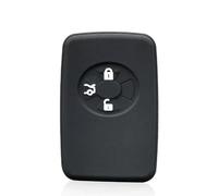 ZKSXSM 2 3 4 Botones Funda de Silicona para Llaves para T/oyota R/AV4 Rukus Estima Alphard Vellfire Vanguard Estuche de Llave de Coche Protector de Carcasa, B Negro